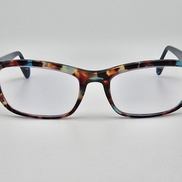 *SOLD* Prada VPR 18O NAG-1O1 Spotted Blue Havana Eyeglasses Frame w/ Flexhinge - Picture 2 of 12